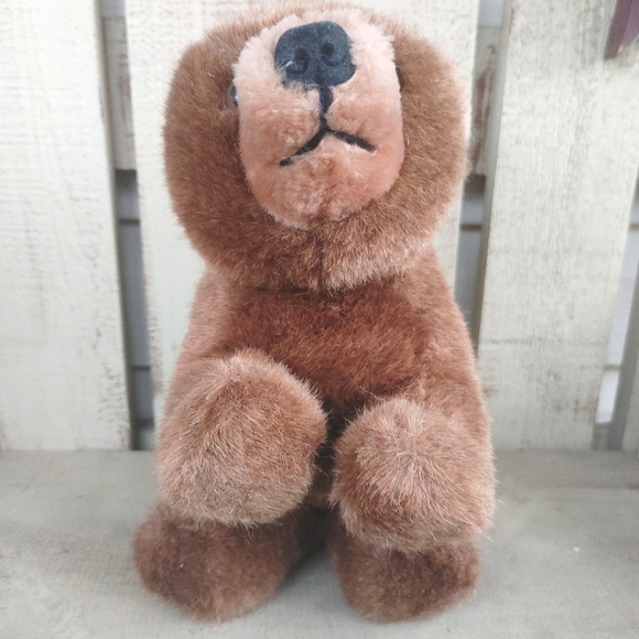 Vintage DAKIN 1983 Brown Plush Cub Stuffed Animal Grizzly Bear Soft Cuddly 12" - Picture 14 of 16